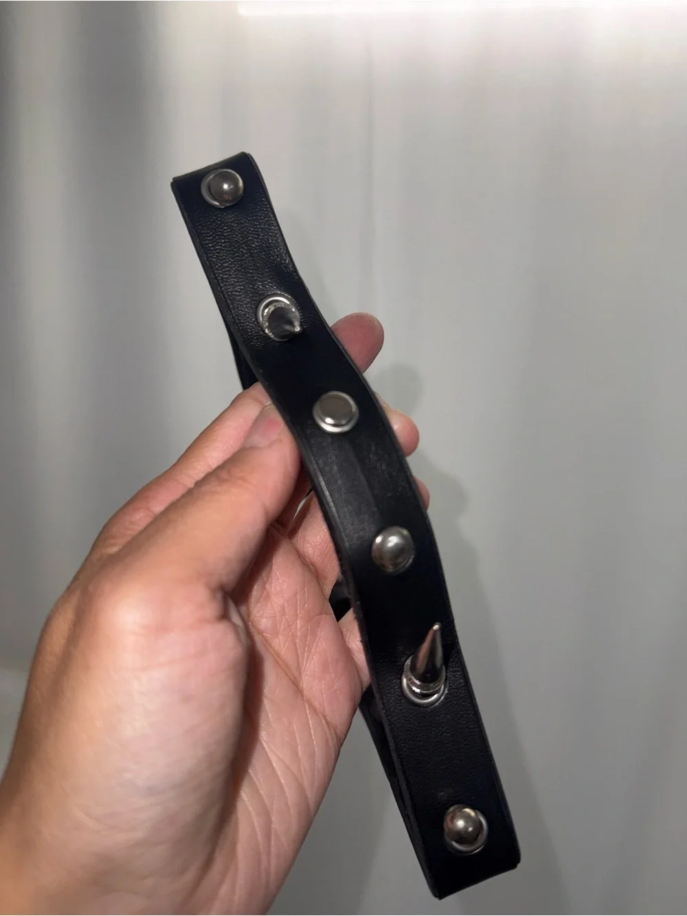 Brand new black spiked cat ear headband